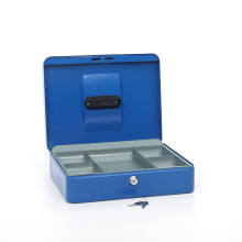 Wholesale high quality colorful cheap price Metal Money Box Cash Storage Box with Keys